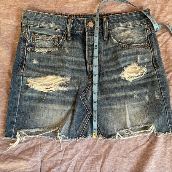American Eagle Jean Skirt - Picture 5 of 7